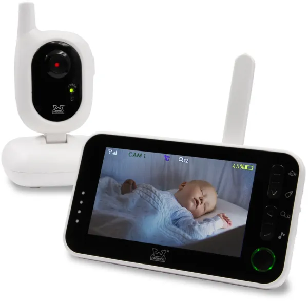 Padwico V8 baby monitor - video - batteria ricaricabile
