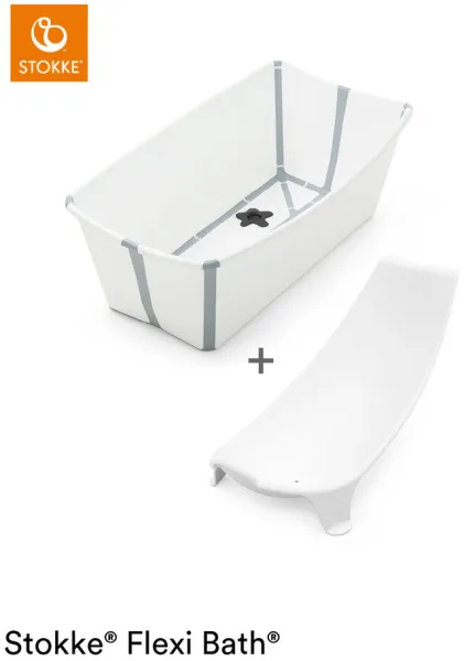 Flexi Bath e Newborn Support - bianco