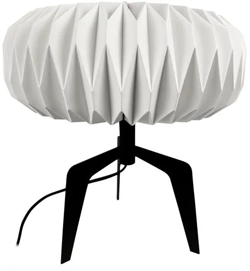 Dyberg Larsen Ventnor Lampada da Tavolo Nero/Bianco