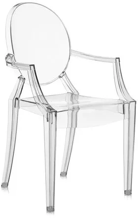 Kartell Lou Lou Ghost sedia da pranzo - Kids - Crystal