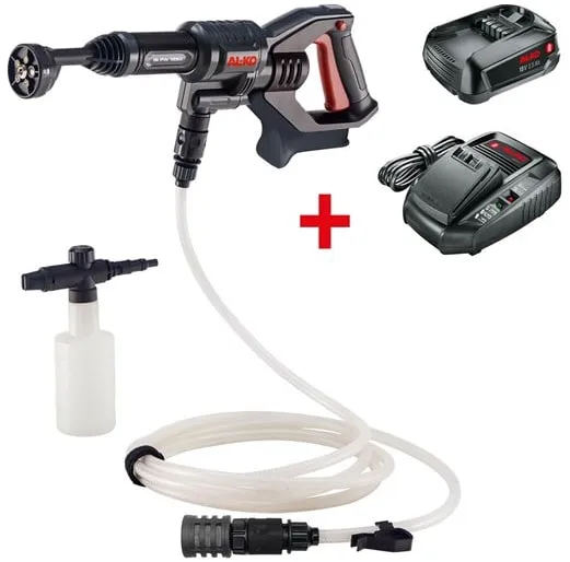 AL-KO Idropulitrice a batteria PW 1850 18 V incl. batteria e caricatore