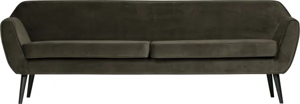 Rocco, Divano lounge, verde scuro, H75x230x82 cm