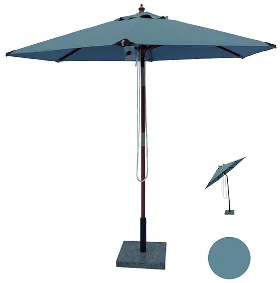 Ombrellone Geneve - 2,5 metri - grigio