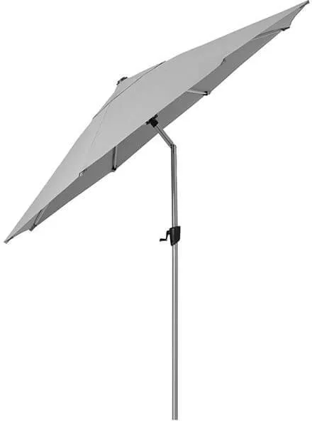 Cane-Line Sunshade parasole con inclinazione - Ø 300 cm - Grigio chiaro