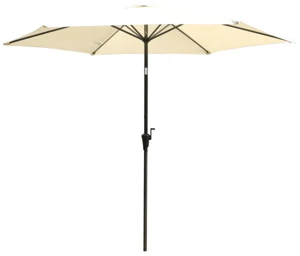 Ombrellone con inclinazione beige 300cm