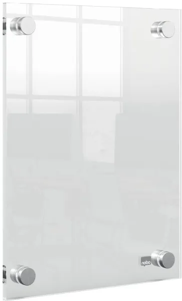 Cornice per poster in acrilico trasparente Nobo Premium Plus A5 per montaggio a parete