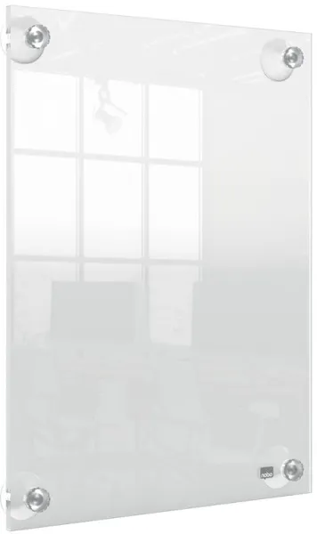 Cornice per poster da parete in acrilico trasparente Nobo Premium Plus A4, rimovibile