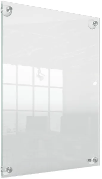 Cornice per poster da parete in acrilico trasparente Nobo Premium Plus A3, rimovibile