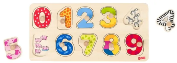 Puzzle, "impara a contare"