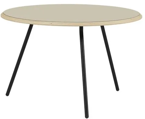 Woud Soround Tavolino Beige Laminato Ø75 H49