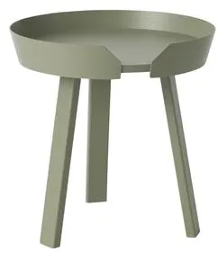Muuto Around Tavolino Verde Polveroso Piccolo