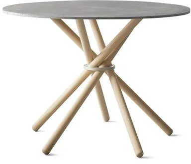Eberhart Hector 105 Tavolo da pranzo Cemento Chiaro/Quercia Chiara