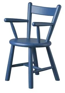 FDB Møbler P9 Sedia per bambini Blu