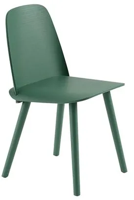Sedia da pranzo Muuto Nerd Verde