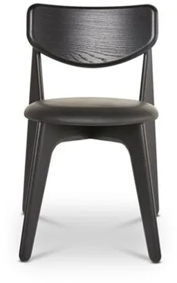 Tom Dixon Slab Sedia da Pranzo Imbottita Set di 2 Nero