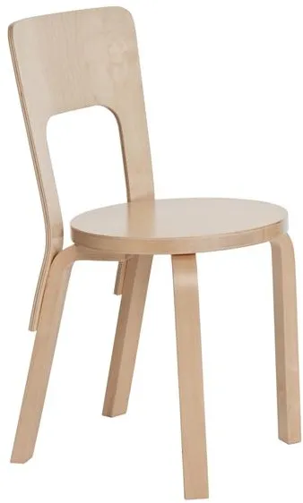 artek 66 Sedia da pranzo Betulla