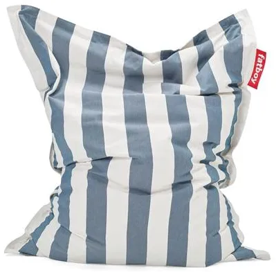 Fatboy Original Outdoor Pouf Stripe Ocean Blue