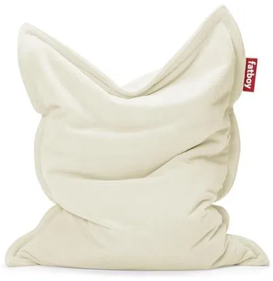 Poltrona a sacco Fatboy Original Slim Teddy Off-White