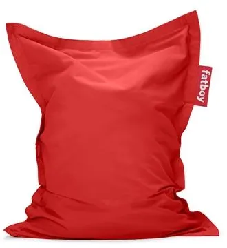 Poltrona a sacco Fatboy Junior Stonewashed Rossa