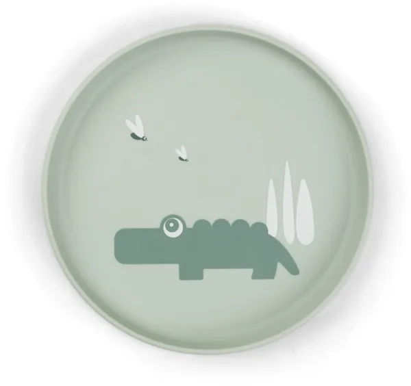 Piatto Foodie Croco Verde
