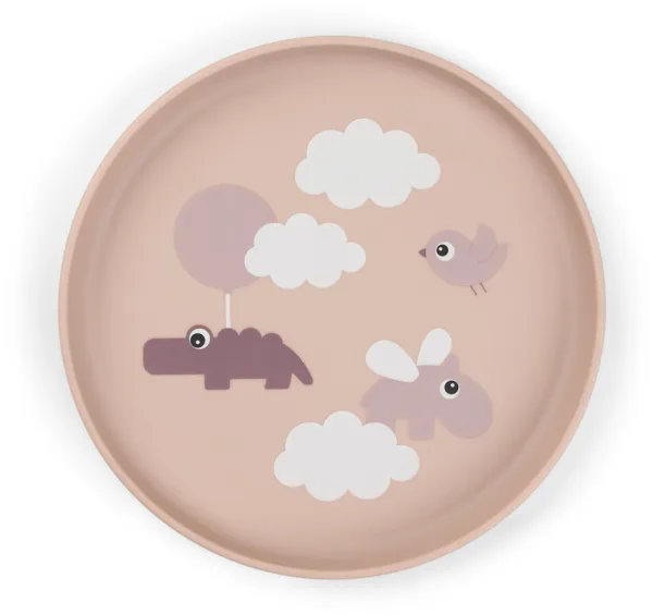 Piatto Foodie Happy clouds Cipria