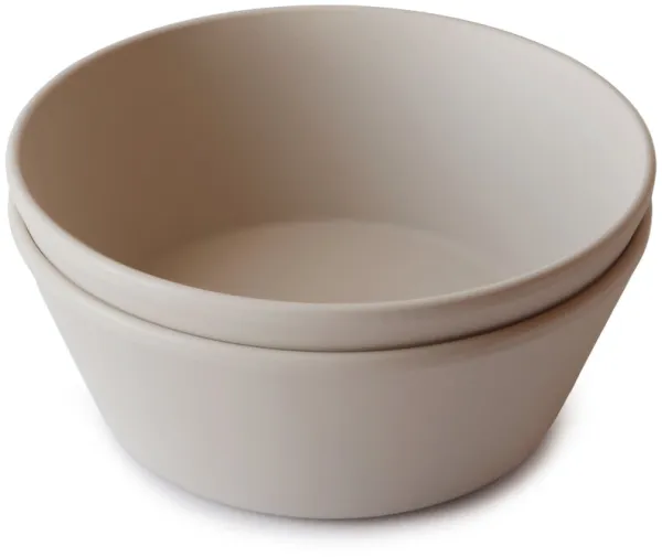 Ciotole rotonde in confezione da 2 - Vanilla