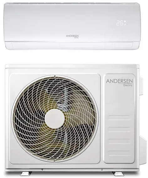 Andersen Electric AE 9000 pompa di calore aria/aria con WiFi, 3,4 kW, 5-63 m², bianco