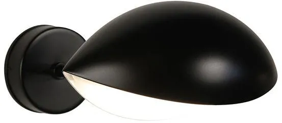 Serge Mouille Applique Oeil 1 Lampada da parete Nero & Ottone