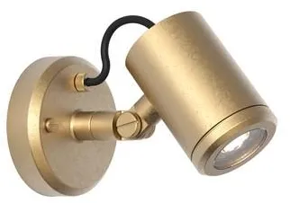 Astro Jura Single Spot Faretto da Esterno in Ottone Costiero