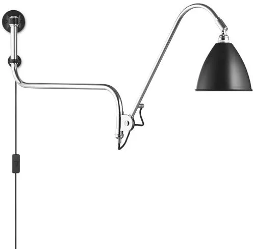 GUBI Bestlite BL10 Lampada da parete Nera